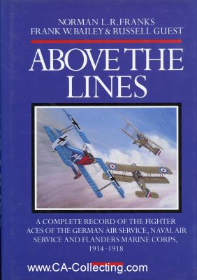 ABOVE THE LINES. A complete record of the Aces and...