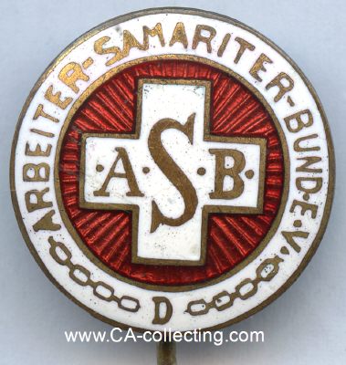 ARBEITER-SAMARITER-BUND (ASB). Mitgliedsabzeichen 2. Form...