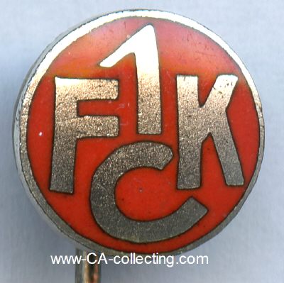 1. FC KAISERSLAUTERN. Vereinsabzeichen 1960/70er Jahre....