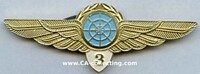 SOVIET CIVIL AIRLINES TRAFFIC CONTROLLER BADGE 3rd CLASS