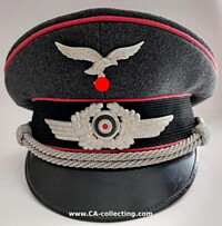 VISOR CAP FOR AN OFFICER CANDIDATE IN THE AIR FORCE ENGINEER CORPS.