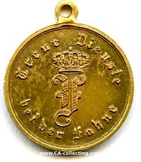 MILITARY SERVICE MEDAL 2nd CLASS 1914 FOR 12 YEARS SERVICE.