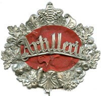 RESERVIST BADGE ABOUT 1880.