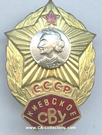SOVIET GRADUATE BADGE KIEWSK SUVOROV MILITARY SCHOOL