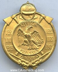 FIRE BRIGADE-BADGE OF REMEMBRANCE 1925
