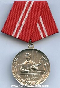 SILVER MEDAL FOR 15 YEARS OF FAITHFUL SERVICE