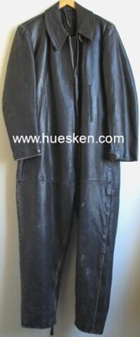 LEATHER OVERALL FOR U-BOOT CREW MEMBERS.