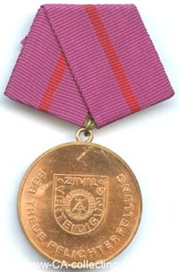 CIVIL DEFENSE MEDAL FOR 10 YEARS FAITHFUL SERVICE.