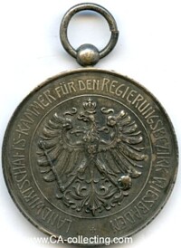 STATE PRIZE MEDAL FOR AGRICULTURAL SERVICES
