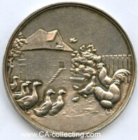 SILVER STATE PRIZE MEDAL FOR POULTRY BREEDING 1920