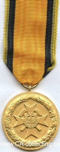 MINE RESCUE SERVICE MEDAL GOLD 1953.