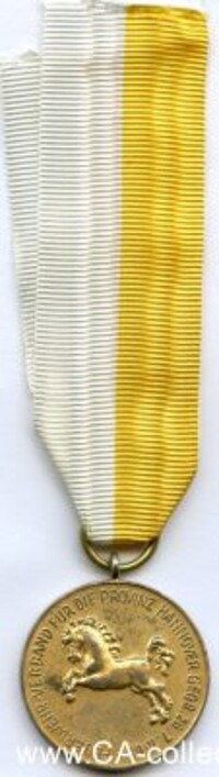 FIRE BRIGADE MEDAL 1st CLASS HANNOVER