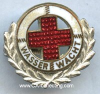 RED CROSS WATER LIVESAVER HONOR NEEDLE SILVER.