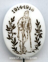 DONATION BADGE 1916 FOR HELP WOUNDED SOLDIERS.