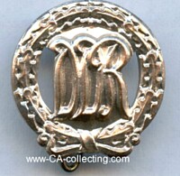 SPORTS BADGE FOR YOUTH IN SILVER.