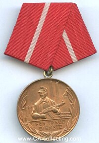 BRONZE MEDAL FOR 10 YEARS OF FAITHFUL SERVICE