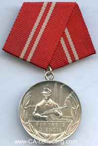 SILVER MEDAL FOR 15 YEARS OF FAITHFUL SERVICE