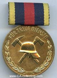 MEDAL FOR 30 YEARS FAITHFUL SERVICE FIRE BRIGADE
