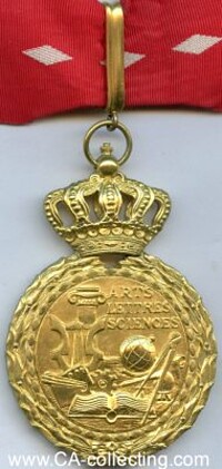 GILDED PRICE MEDAL FOR ART AND SCIENCE 1952