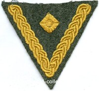 EMBROIDERED RANK SLEEVE INSIGNIA