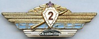 COMBINED SOVIET ARMS SPECIALIST 2nd CLASS BADGE 1968 FOR OFFICERS.