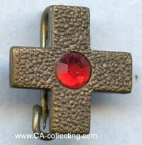 RED CROSS BLOOD DONOR HONOR PIN BRONZE.