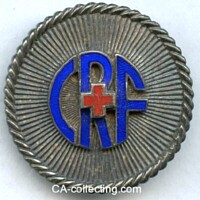 FRENCH RED CROSS SOCIETY HONOR BADGE.