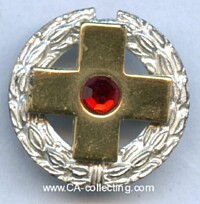 RED CROSS BLOOD DONOR HONOR PIN GOLD.