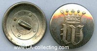 SILVERED BUTTON WITH ARMS 25mm