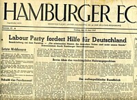 'LABOUR PARTY FORDERT HILFE FÜR DEUTSCHLAND '.