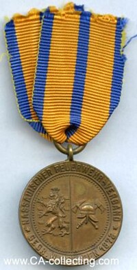 FIRE BRIGADE MEDAL FOR 25 YEARS 1st TYPE