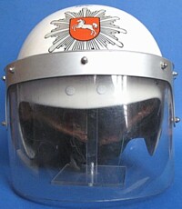 POLICE DEMONSTRATION PROTECTION HELM.