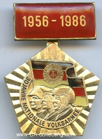CENTENARY MEDAL 30 YEARS NATION ARMY 1956-1986