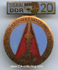 MEDAILLE 'SIGNAL DDR 20' 1969.