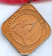 GST SPARTAKIADE CHAMPIONSHIP MEDAL BRONZE 1987.