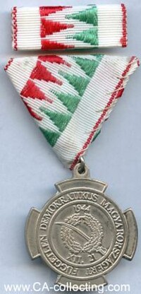 MEDAL 1992 FOR INDEPENDENT DEMOCRATIC HUNGARY.