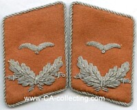1 PAIR HAND EMBROIDERED COLLAR TABS