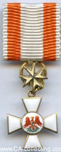 ORDER OF THE RED EAGLE 3th CLASS WITH JOHANNITER