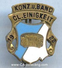 KONZERT u. BAND CLUB EINIGKEIT 1922.