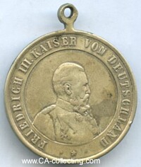 TRAGBARE MEDAILLE 1888