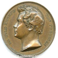 CROWNPRINCE PRIZE MEDAL ABOUT 1835