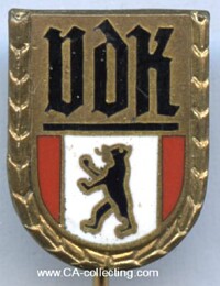 VERBAND DER KRIEGSBESCHÄDIGTEN, KRIEGSHINTERBLIEBENEN UND SOZIALRENTNER DEUTSCHLANDS (VDK) BERLIN.