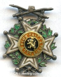ORDER OF LEOPOLD WITH SWORDS.