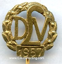 GOLDEN DLV CHAMPIONSHIP STICKPIN 1957