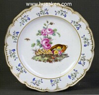 KPM-PORCELAIN PLATE FOR FREDERIC THE GREAT