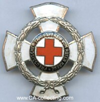 HONOR CROSS 25 YEARS PRUSSIA RED CROSS SOCIETY