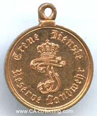 LANDWEHR MILITARY LONG SERVICE MEDAL 2nd CLASS 1913.