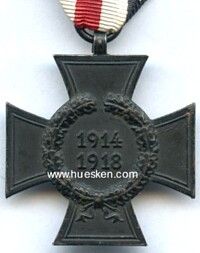 CROSS OF HONOR 1914-1918 FOR WIDOWS AND PARENTS