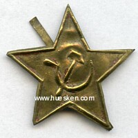 RED ARMY STAR FOR CAP.
