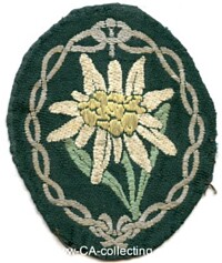 WOVEN MOUNTAIN INFANTRY SPECIALTY SLEEVE INSIGNIA